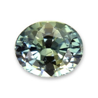 0.49 Ct. Bluish Green Sapphire from Madagascar Video
