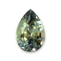 0.68 Ct. Bluish Green Sapphire from Madagascar Video