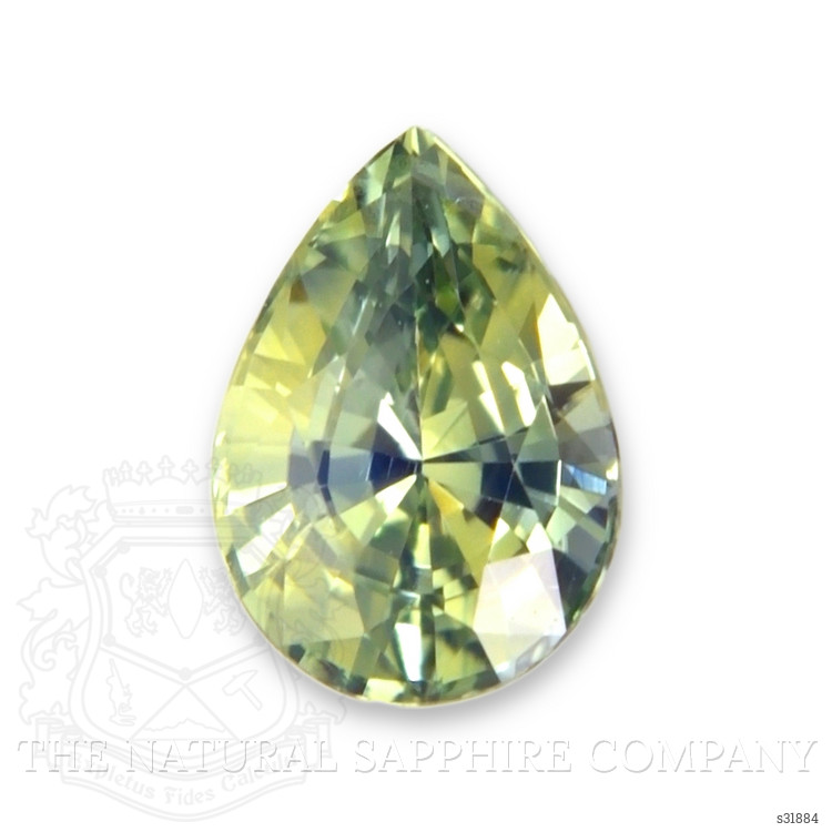 0.51 Ct. Yellowish Green Sapphire from Madagascar