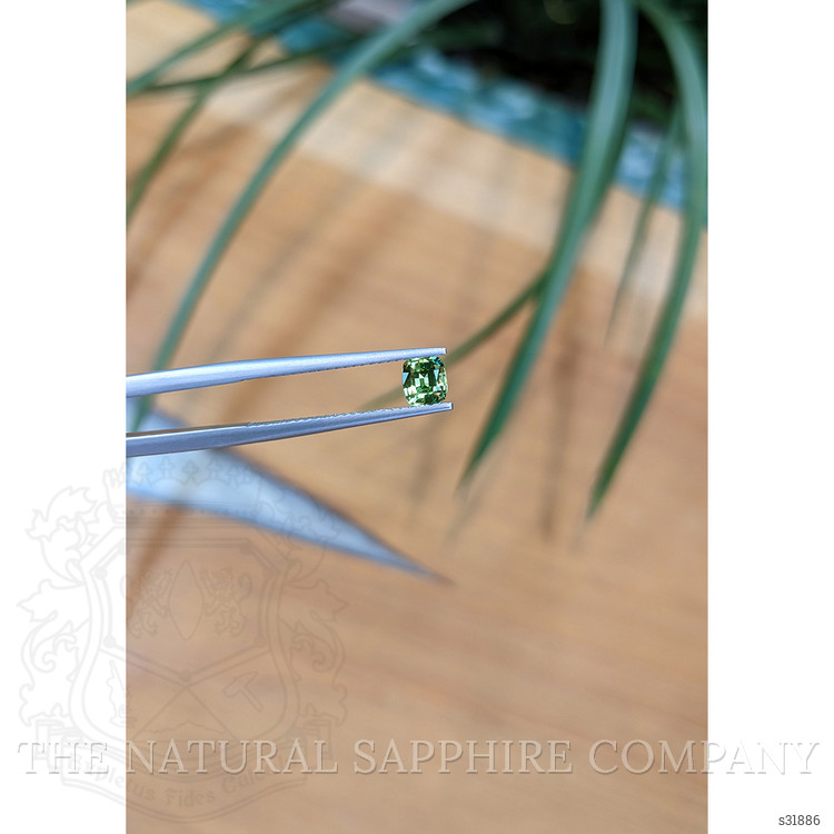 0.48 Ct. Green Sapphire from Madagascar