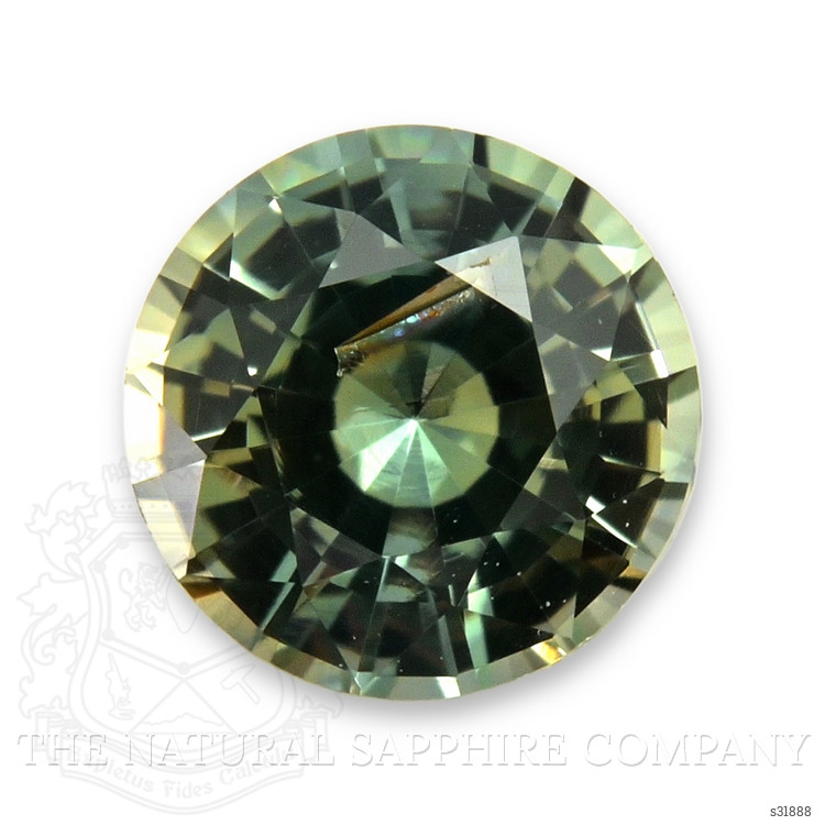 0.62 Ct. Bluish Green Sapphire from Madagascar