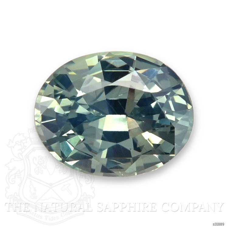 0.57 Ct. Bluish Green Sapphire from Madagascar