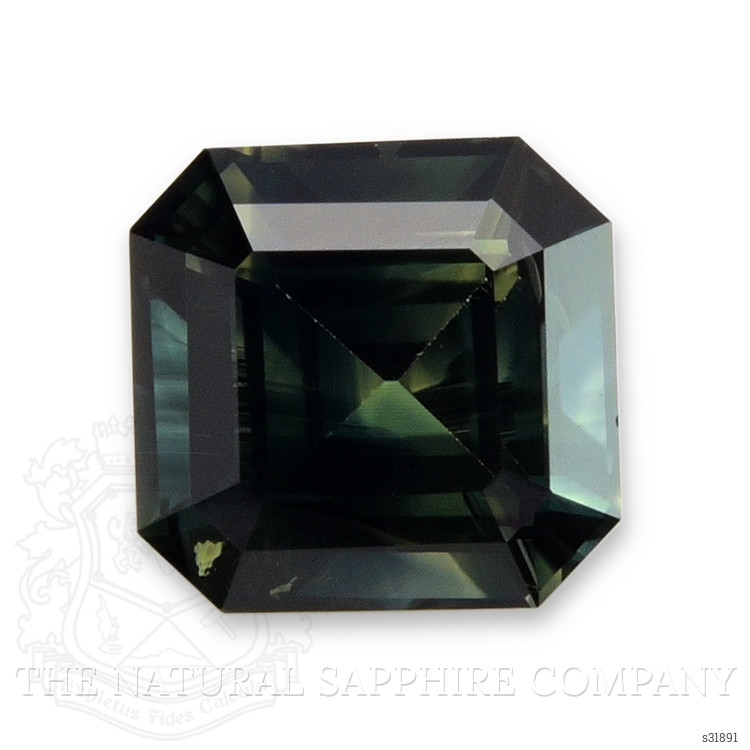 0.59 Ct. Yellowish Green Sapphire from Madagascar