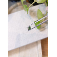 0.74 Ct. Bluish Green Sapphire from Madagascar Life Style