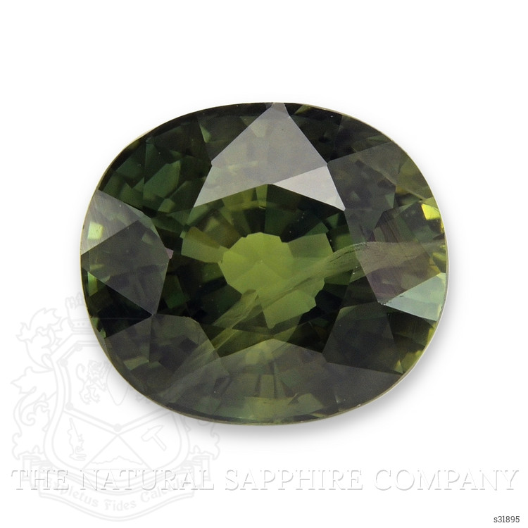 3.02 Ct. Green Sapphire from Thailand