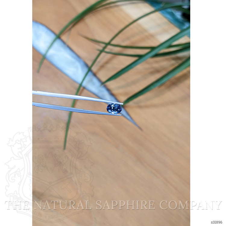1.40 Ct. Blue Sapphire from Ceylon (Sri Lanka)