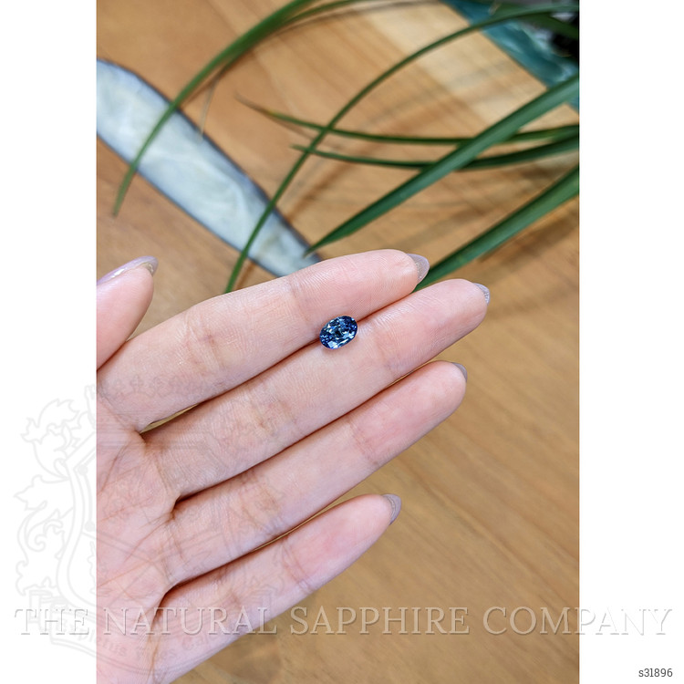 1.40 Ct. Blue Sapphire from Ceylon (Sri Lanka)