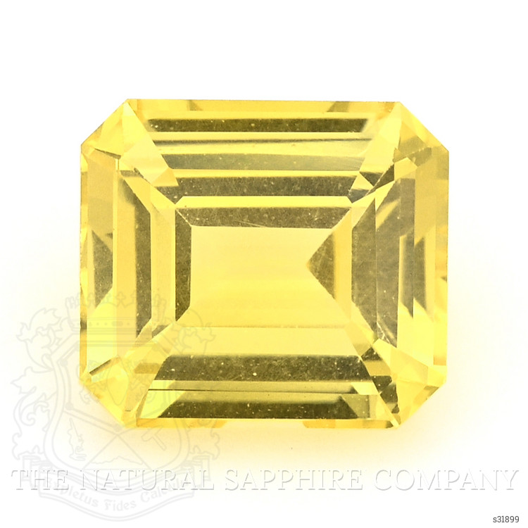 3.13 Ct. Yellow Sapphire from Ceylon (Sri Lanka)