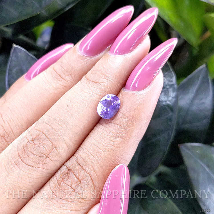 1.53 Ct. Violet Sapphire from Tanzania