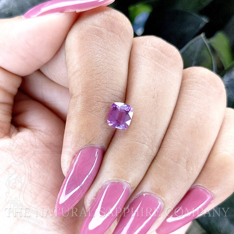 1.59 Ct. Pinkish Purple Sapphire from Madagascar