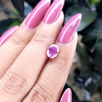 1.50 Ct. Pink Sapphire from Ceylon (Sri Lanka) Life Style