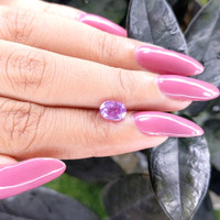 1.50 Ct. Pink Sapphire from Ceylon (Sri Lanka) Life Style