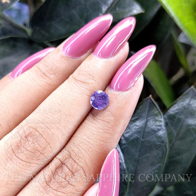 1.09 Ct. Purple Sapphire from Ceylon (Sri Lanka)