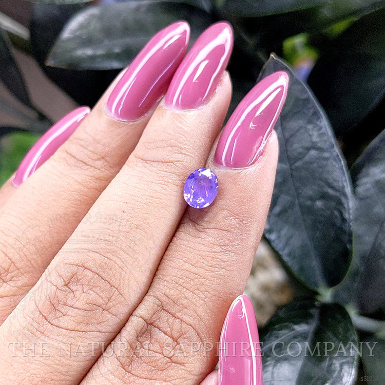 1.06 Ct. Purple Sapphire from Tanzania