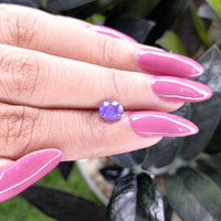 1.06 Ct. Purple Sapphire from Tanzania Life Style