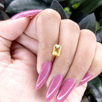 1.52 Ct. Yellow Sapphire from Ceylon (Sri Lanka) Life Style