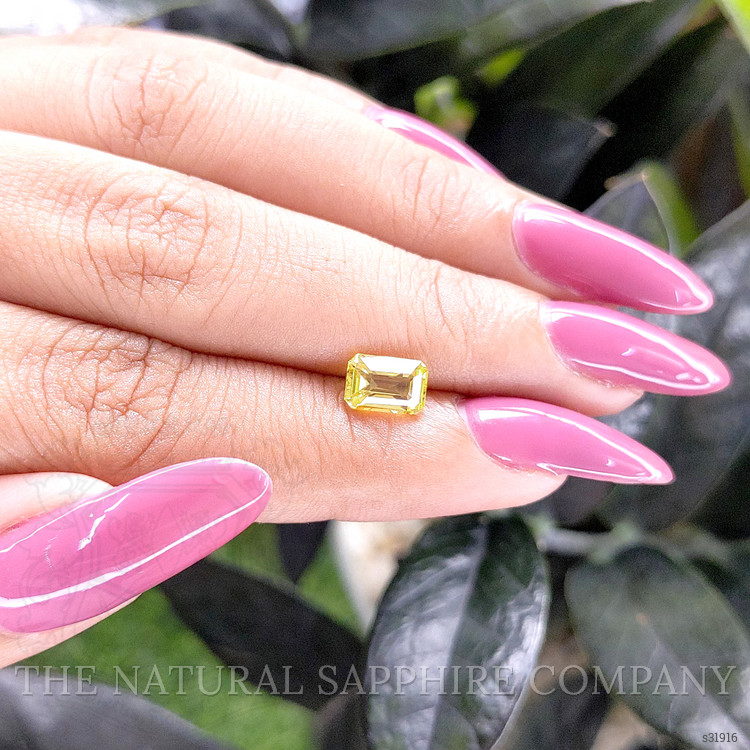 1.52 Ct. Yellow Sapphire from Ceylon (Sri Lanka)