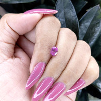 1.08 Ct. Pink Sapphire from Madagascar Life Style