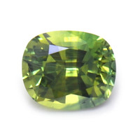 1.12 Ct. Yellowish Green Sapphire from Ceylon (Sri Lanka) Video