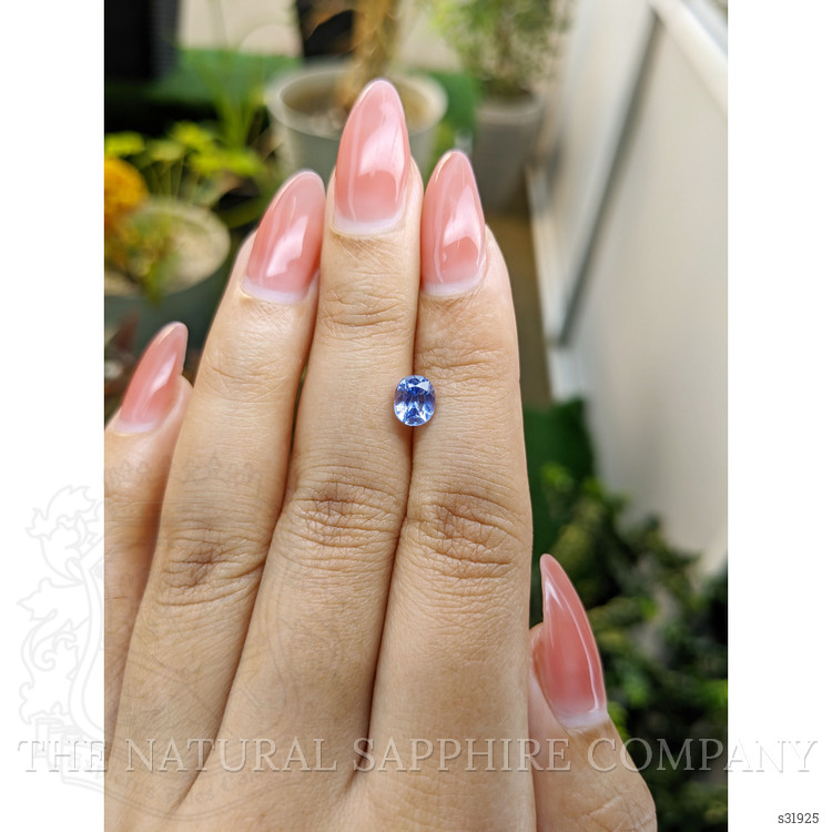 1.16 Ct. Blue Sapphire from Ceylon (Sri Lanka)