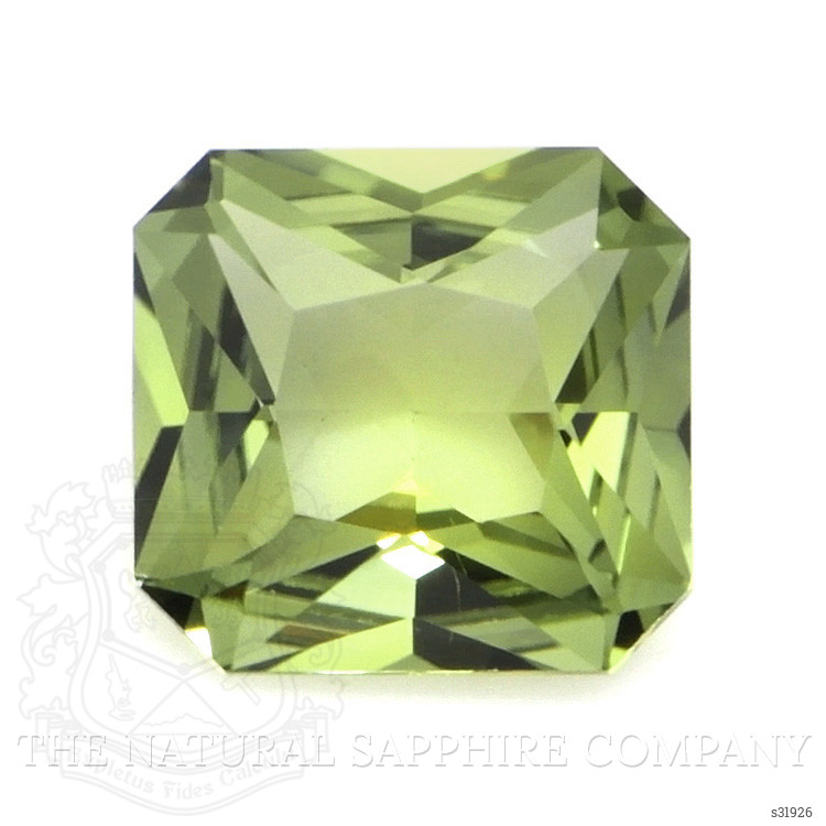 1.16 Ct. Yellowish Green Sapphire from Madagascar