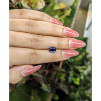1.68 Ct. Blue Sapphire from Ceylon (Sri Lanka) Life Style