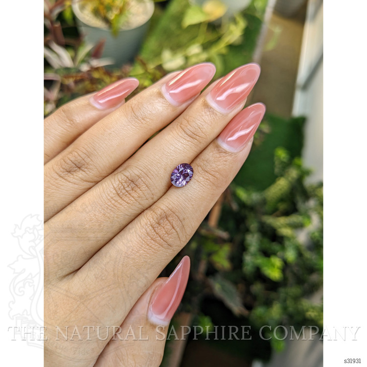 1.50 Ct. Pinkish Purple Sapphire from Ceylon (Sri Lanka)