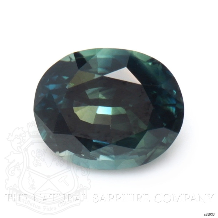 1.75 Ct. Greenish Blue Sapphire from Madagascar