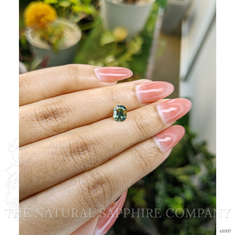 1.22 Ct. Yellowish Green Sapphire from Madagascar