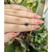 1.73 Ct. Blue Sapphire from Ceylon (Sri Lanka) Life Style