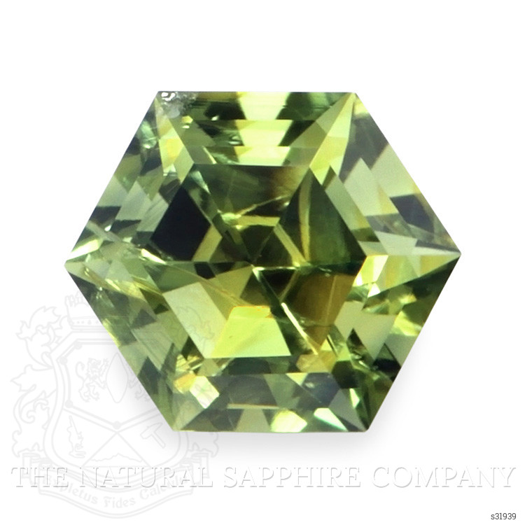 1.45 Ct. Yellowish Green Sapphire from Madagascar