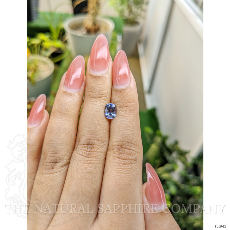 1.20 Ct. Violet Sapphire from Ceylon (Sri Lanka)
