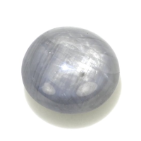 3.54 Ct. Bluish Grey Star Sapphire from Burma (Myanmar) Video