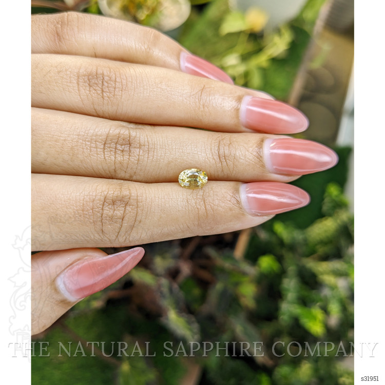 1.11 Ct. Yellow Sapphire from Ceylon (Sri Lanka)