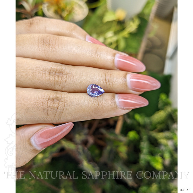 1.45 Ct. Purple Sapphire from Ceylon (Sri Lanka)