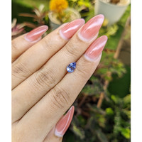 1.23 Ct. Blue Sapphire from Ceylon (Sri Lanka) Life Style