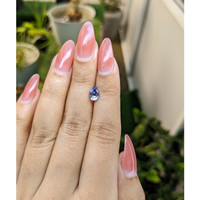 1.23 Ct. Blue Sapphire from Ceylon (Sri Lanka) Life Style