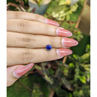 1.53 Ct. Blue Sapphire from Ceylon (Sri Lanka) Life Style