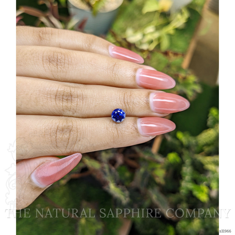 1.53 Ct. Blue Sapphire from Ceylon (Sri Lanka)