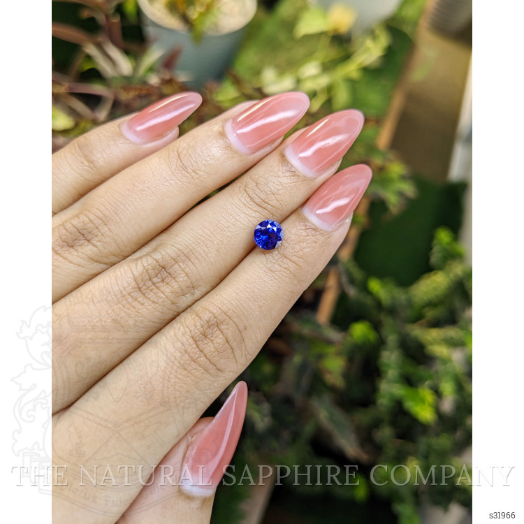 1.53 Ct. Blue Sapphire from Ceylon (Sri Lanka)