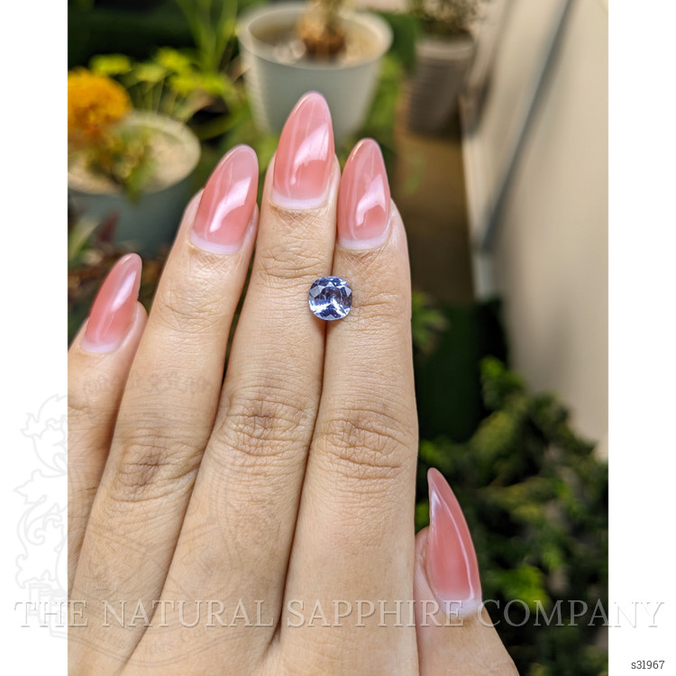 1.45 Ct. Blue Sapphire from Ceylon (Sri Lanka)