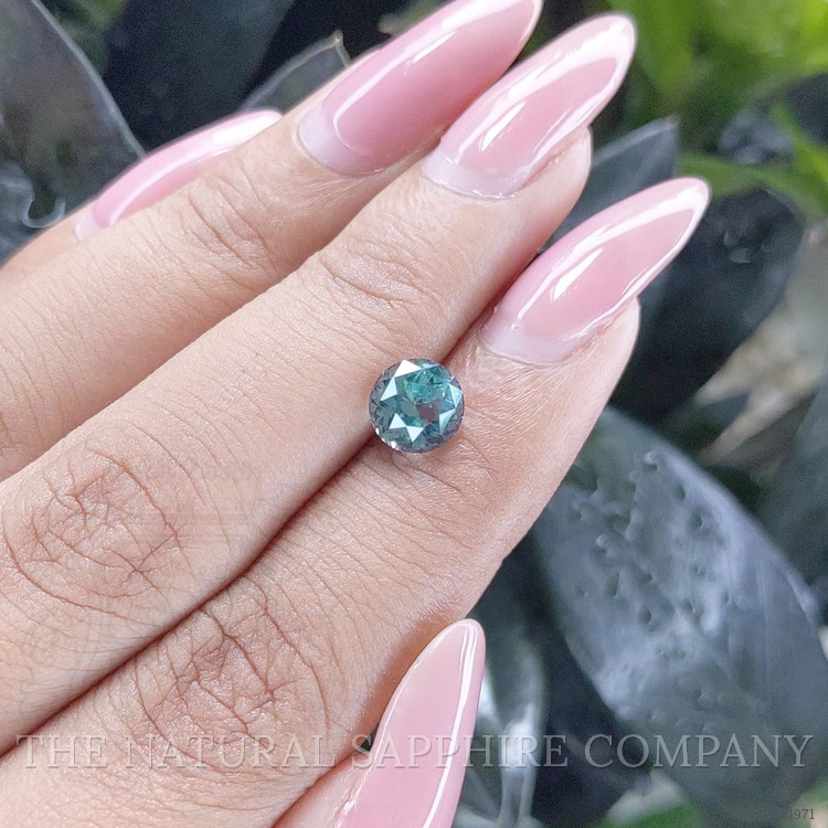 2.08 Ct. Bluish Green Sapphire from Madagascar