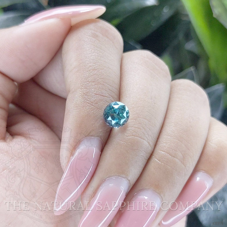 2.08 Ct. Bluish Green Sapphire from Madagascar