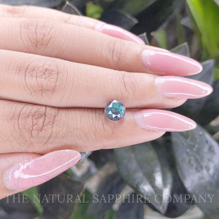 2.08 Ct. Bluish Green Sapphire from Madagascar