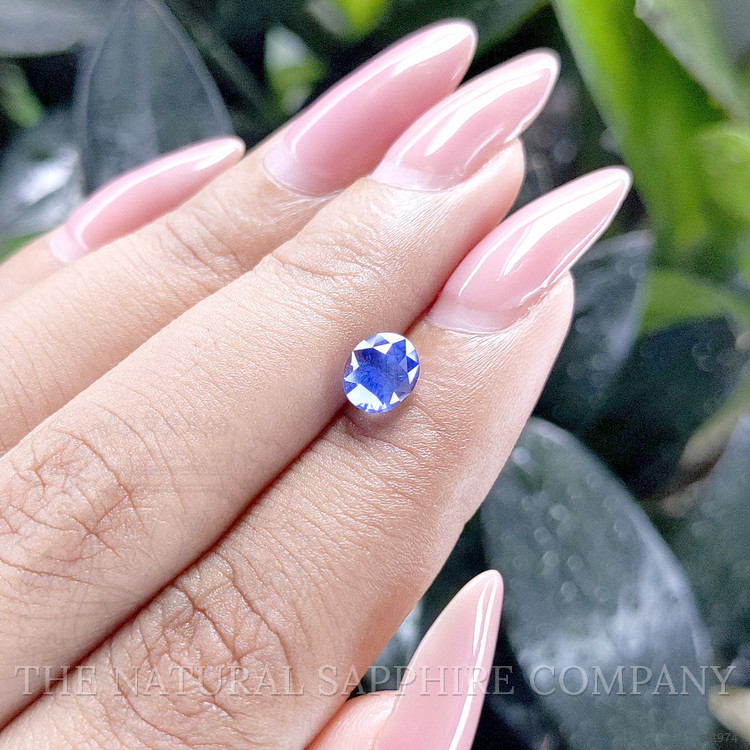 1.28 Ct. Blue Sapphire from Ceylon (Sri Lanka)