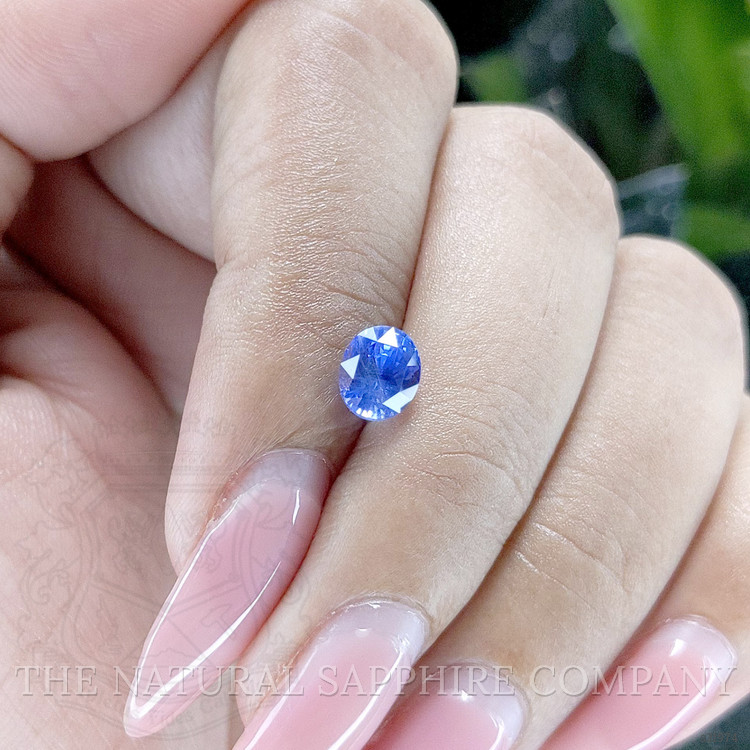 1.28 Ct. Blue Sapphire from Ceylon (Sri Lanka)