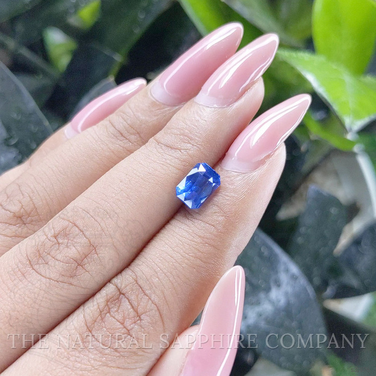 2.10 Ct. Blue Sapphire from Ceylon (Sri Lanka)