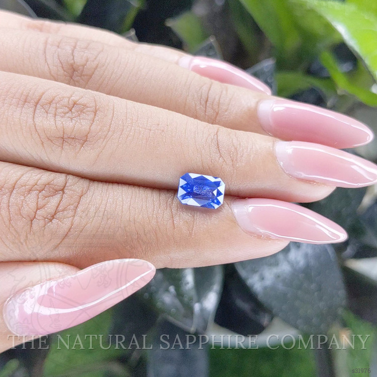 2.10 Ct. Blue Sapphire from Ceylon (Sri Lanka)