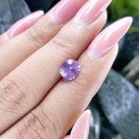 1.46 Ct. Violet Sapphire from Ceylon (Sri Lanka) Life Style