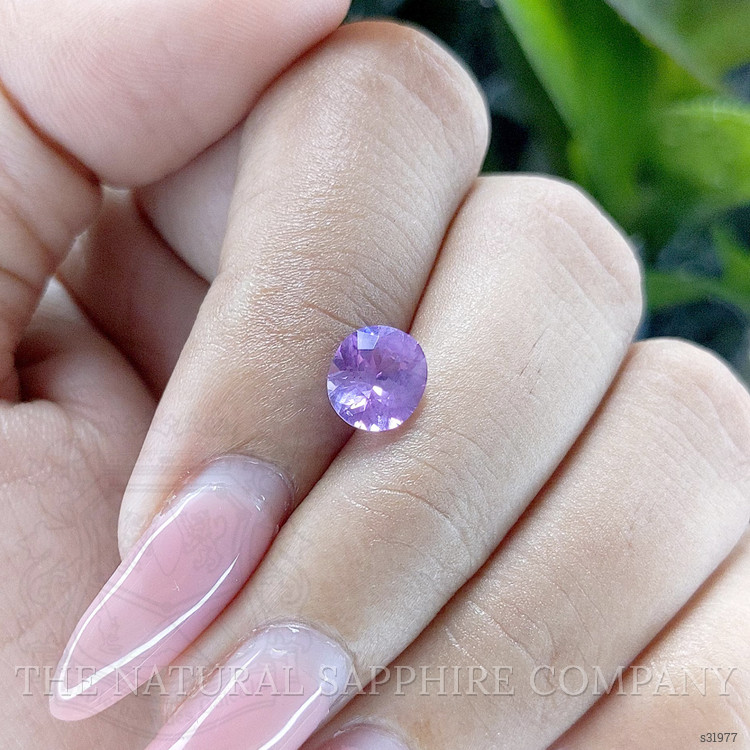 1.46 Ct. Violet Sapphire from Ceylon (Sri Lanka)